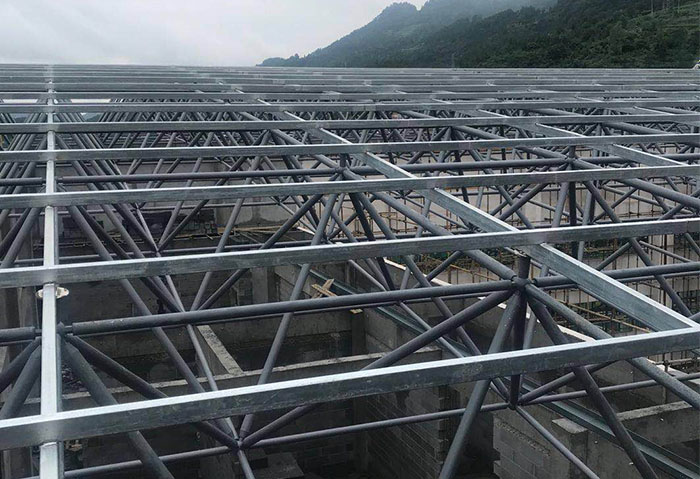 奉化学校艺体楼网架