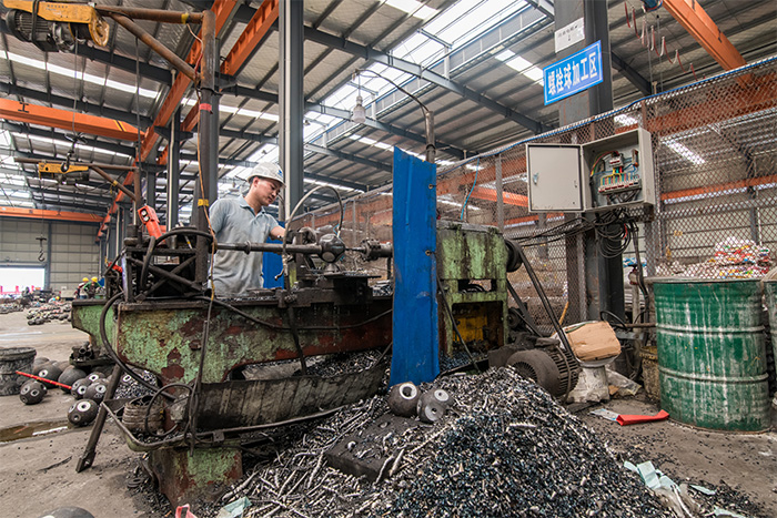 奉化网架配件车间